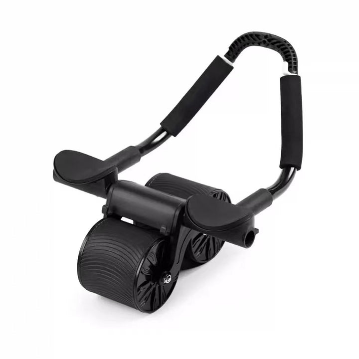 Automatic Rebound Abdominal Wheel — Assisted Core Roller with Knee Pad