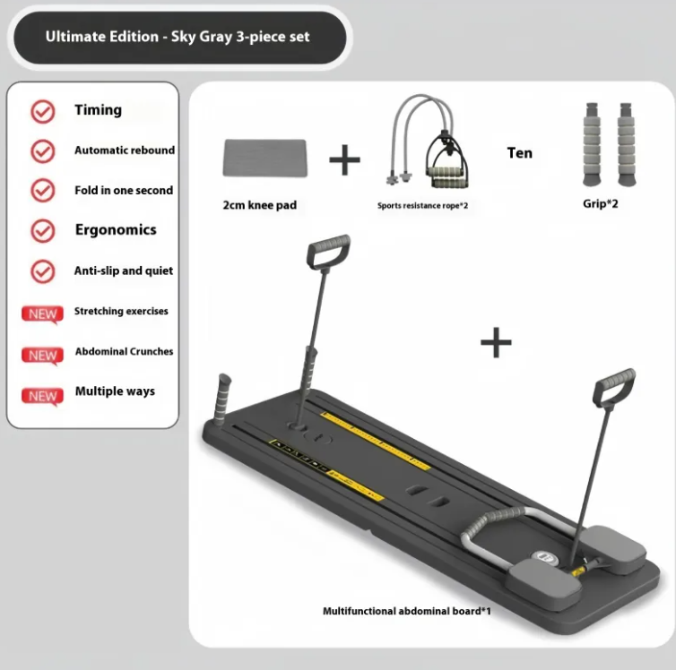 Abdominal Wheel Fitness Board — Home Core Training System