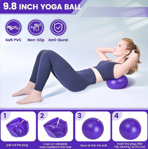 13-Piece Yoga &amp; Pilates Set — Complete Home Studio Kit