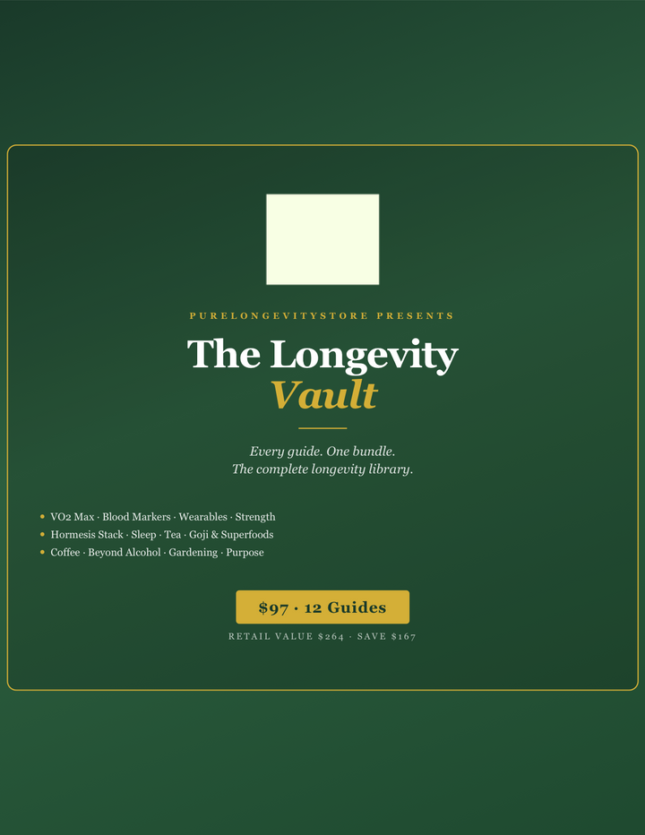 The Longevity Vault — All 12 Guides Bundle cover