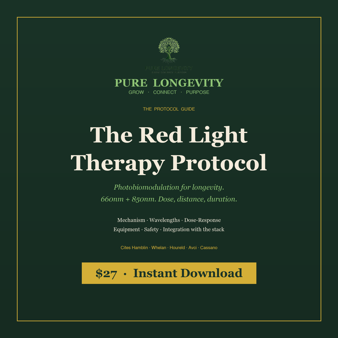 The Red Light Therapy Protocol ebook cover
