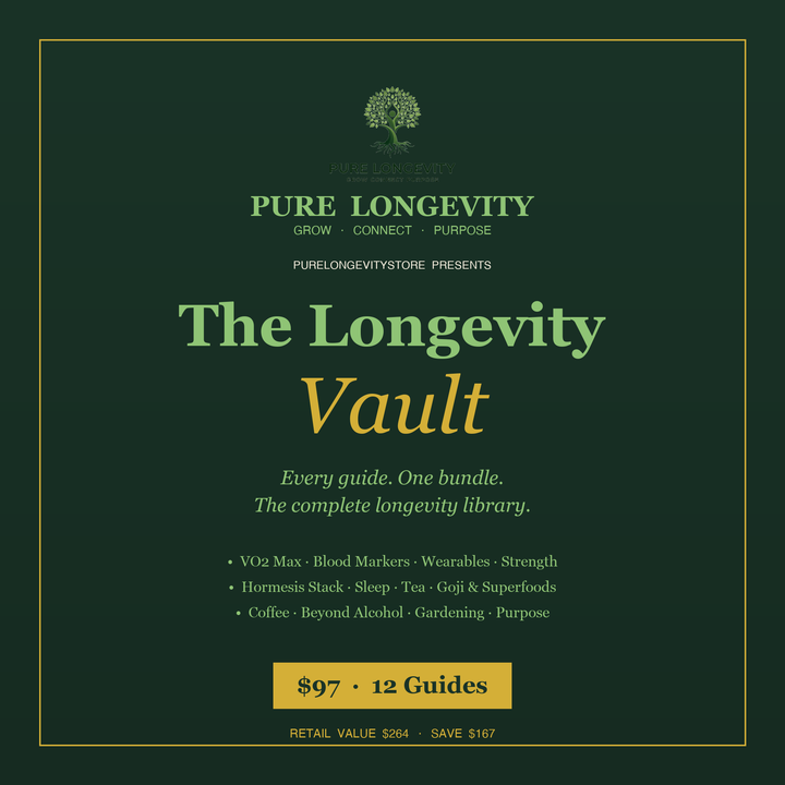 The Longevity Vault — 12 protocol guides bundle